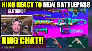 HIKO'S REACTION TO NEW SKINS AND NEW BATTLEPASS | VALORANT
