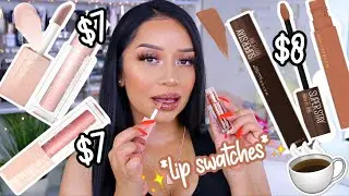 NEW MAYBELLINE SUPERSTAY MATTE INK COFFEE COLLECTION + LIFTER GLOSSES | REVIEW & SWATCHES!