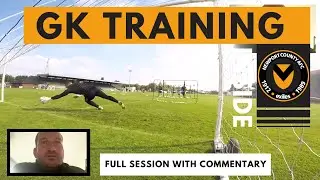 PRO GOALKEEPER TRAINING EP 1 | ANGLES AND SHOT STOPPING | COACHES COMMENTARY