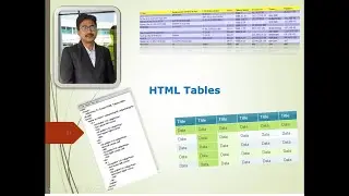 8 Working with HTML Tables and its programs