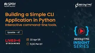 Building a Simple CLI Application in Python – Interactive command-line tools | 360DigiTMG