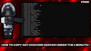 HOW TO COPY ANY DISCORD SERVER FOR FREE | DISCORD SERVER CLOWNER