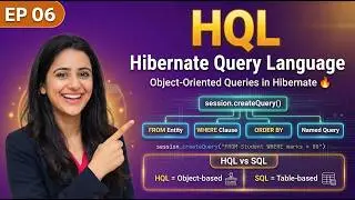 Hibernate HQL Tutorial #6 | HQL Query Explained with Examples | CRUD using HQL