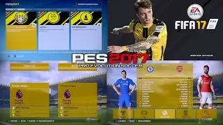 PES 2017 | Graphic Menu FIFA 17 for PES 2017 Download + install