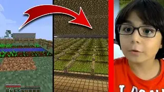 MİNİ TARLANIN 10 KATINI YAPTIK - MİNECRAFT SURVİVAL SERİSİ