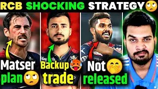 STARC RETURNS TO RCB❤ | RCB SHOCKING STRATEGY REVEALED FOR MEGA AUCTION 2024. 