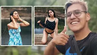 FOTOS en el Cenote más GRANDE del MUNDO!! 😱😍 | Las aventuras de Eduardo y Pando