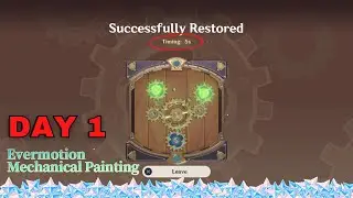 5 seconds only tehe... [Day 1] Evermotion Mechanical Painting | 