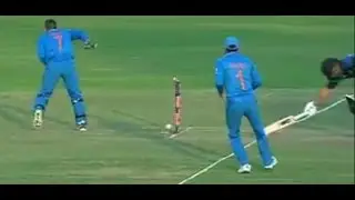 Ind Vs Nz  4th ODI 2016| Dhoni's Fastest RunOut