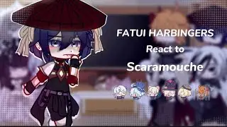 Past Fatui Harbingers react to Scaramouche //Gacha Club //Genshin impact //AU☆part 2