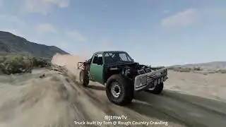 Vintage Trophy Truck Cruisin' BeamNG #shorts #offroad  #trophytruck #senditsunday