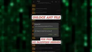 Open File And Pdf Without Password! 