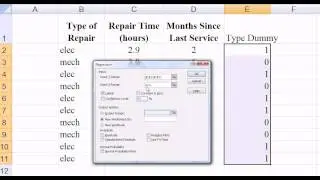 Multiple Regression with Categorical Variable