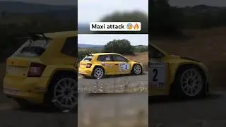 Flat out maxi attack Skoda R5 rallye St Affrique #pourtoi #automobile #fyp #motorsport #rallye