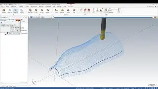 Tutorial MasterCam 2019: Toolpath Milling Swept 3D
