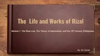 The Life and Works of Rizal Module 1 (2024)