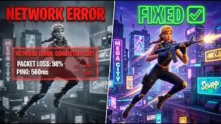How to Fix Fortnite Network Error and Easy Anti-Cheat Disconnects ✅
