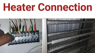Heater connection | heater connection 3 phase | heater connection in bathroom | shakib studio
