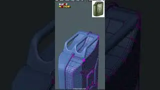 Model Gas Can | Blender Demo