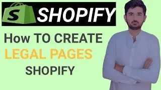 How To Create Legal Pages In Shopify | How To Add Policies Pages In Shopify Store