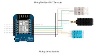 Tech Note 012 - ESP8266 Reading Multiple DHT Sensors