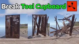 How To Break TC - Tool Cupboard in Rust 2023 | Glitch