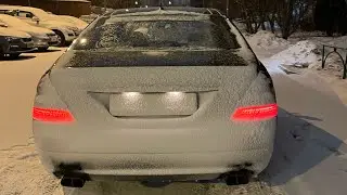 Запуск W221 S600 В -25 W221 Cold Start