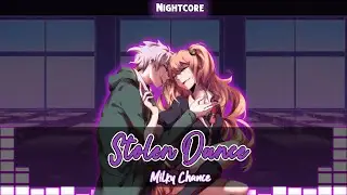 Nightcore ⇾ Stolen Dance (Lyrics) ✘