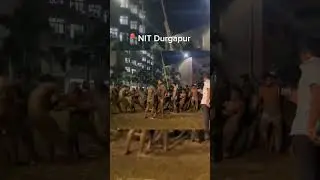 Ganesh chaturthi at NIT Durgapur✨ | Tug of war match💪  #ganeshchaturthi #iit #nit  #shorts