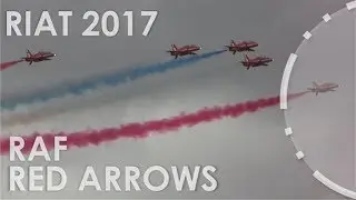 RAF Red Arrows | RIAT | Sunday 16th July 2017