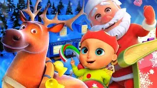 🎅Anoiteceu - Papai Noel - e mais Canções de Natal para crianças com Johny e Amigos