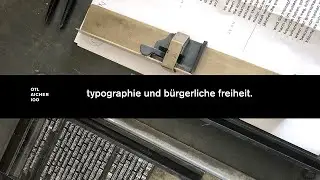 Otl Aicher 100 – »typographie und bürgerliche freiheit«