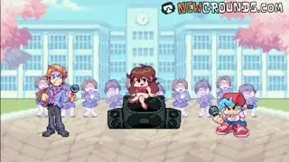 Spirit Senpai FNF Animation ( FNF JAM ENTRY )