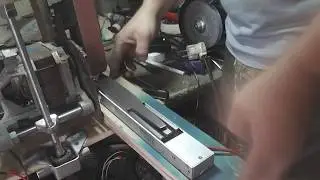 surface grinder from an old grinder