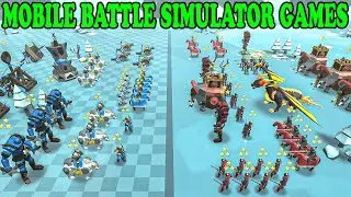 6 Battle Simulator Games On Mobile Android iOS #2