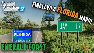 Finally A FLORIDA Map In Farming Simulator 22