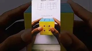how to Solve 3x3 Rubik's cube #shorts #cube