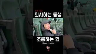 T가 바라보는 동생의 퇴사 | 왜안뜨