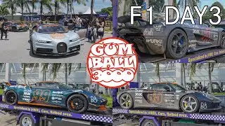 Catching Gumball3000 Hypercars and 6 SENNA Display - Singapore F1 (Day 3)