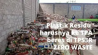 TPA Tuntas, kalo TPS3R bisa zero waste seperti ini. Panggungharjo, Sewon, Bantul !!!