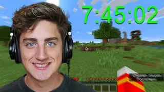 i am going to SPEEDRUN minecraft
