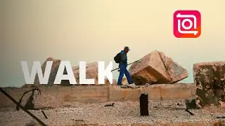 How To Create REVEAL Text As You WALK - InShot Tutorial