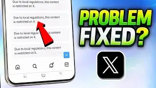 Due to local regulations this content is restricted on X | this content is restricted on x problem 