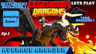 Lets Play Minecraft Legendary Dragons / Ep 1