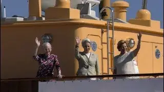 THE DANISH QUEEN MARGRETHE, PRINCESS BENEDIKTE AND QUEEN ANNE-MARIE'S VISIT TO KOLDING