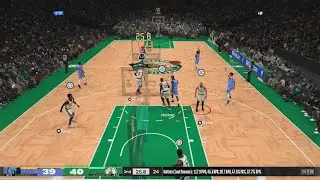 King throws down a windmill