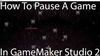 How To Pause Your Game - GameMaker Studio 2