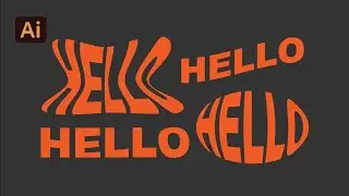 How to Curve Text in Adobe Illustrator (Easy Tutorial)