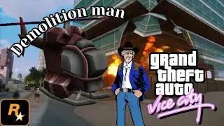 Grand Theft Auto Vice City Gameplay (Demolition Man) -  GTA VC R.I.P Series