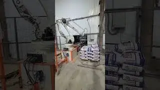 Робот укладчик мешков на паллеты